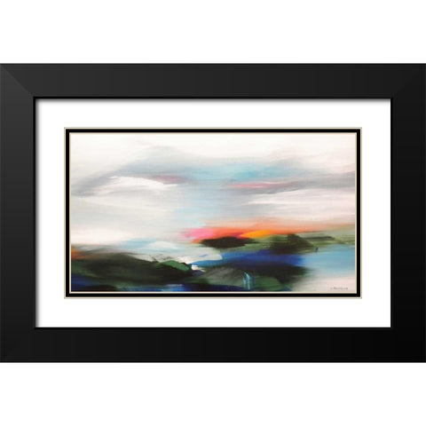 After the Storm Black Modern Wood Framed Art Print with Double Matting by Posillico, Leo