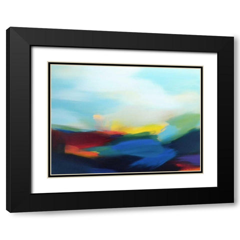 On a Good Day Black Modern Wood Framed Art Print with Double Matting by Posillico, Leo