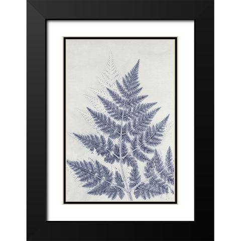 Chevril 1 Black Modern Wood Framed Art Print with Double Matting by Folcarelli, Pernille