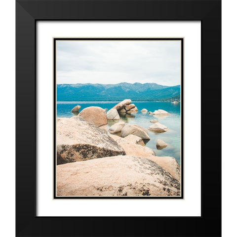 Tahoe Dreams Black Modern Wood Framed Art Print with Double Matting by Quintero, Sonja