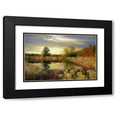 Arrival of Dawn Black Modern Wood Framed Art Print with Double Matting by Rivera, John