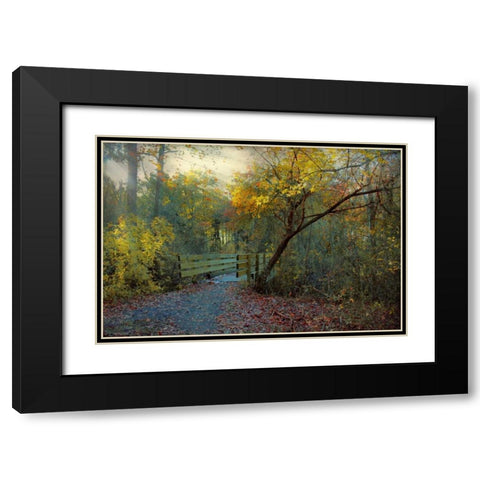 Good Morning Black Modern Wood Framed Art Print with Double Matting by Rivera, John