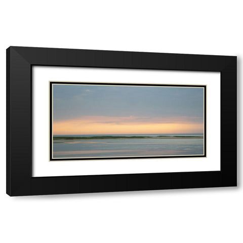 Pastel Sunrise Black Modern Wood Framed Art Print with Double Matting by Ryan, Brooke T.