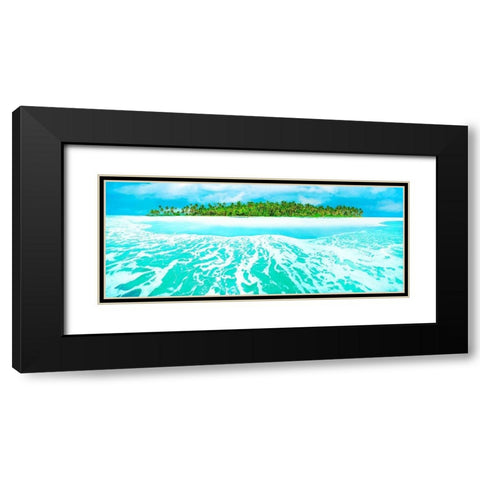 Castaway Black Modern Wood Framed Art Print with Double Matting by Reed, Jack