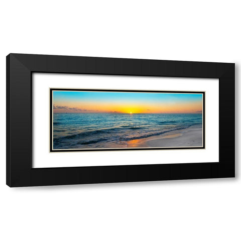 Golden Moment Black Modern Wood Framed Art Print with Double Matting by Reed, Jack
