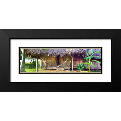 One Fine Backyard Black Modern Wood Framed Art Print with Double Matting by Reed, Jack