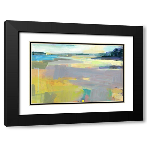 Rachel Carson Reserve Black Modern Wood Framed Art Print with Double Matting by Robbins, Kathleen