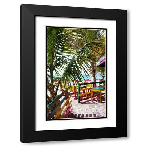 Happy Day Black Modern Wood Framed Art Print with Double Matting by Reed, Jack