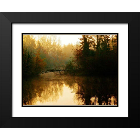 Marcels Hidden Treasure Black Modern Wood Framed Art Print with Double Matting by Rickenbacher, John W.