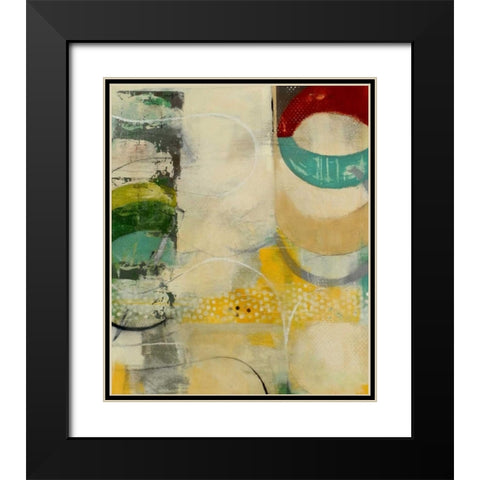 Transparency Black Modern Wood Framed Art Print with Double Matting by Rasmusson, Jennifer