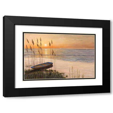 Time of My Life Black Modern Wood Framed Art Print with Double Matting by Romanello, Diane