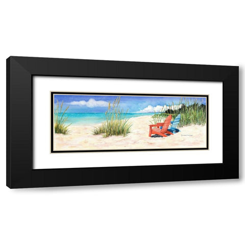Happiness Isâ€¦ Black Modern Wood Framed Art Print with Double Matting by Reichow, Christine