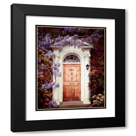 Dream Home Black Modern Wood Framed Art Print with Double Matting by Suchocki, Irene