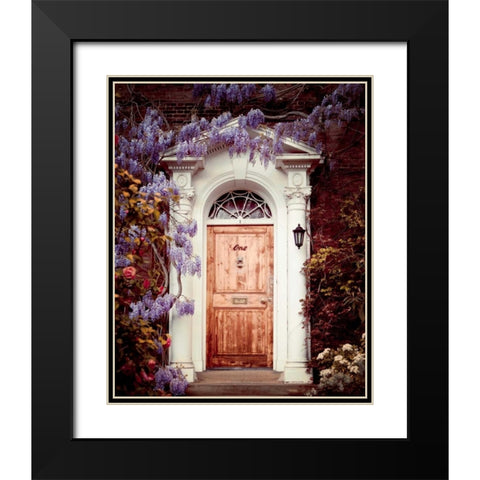 Dream Home Black Modern Wood Framed Art Print with Double Matting by Suchocki, Irene