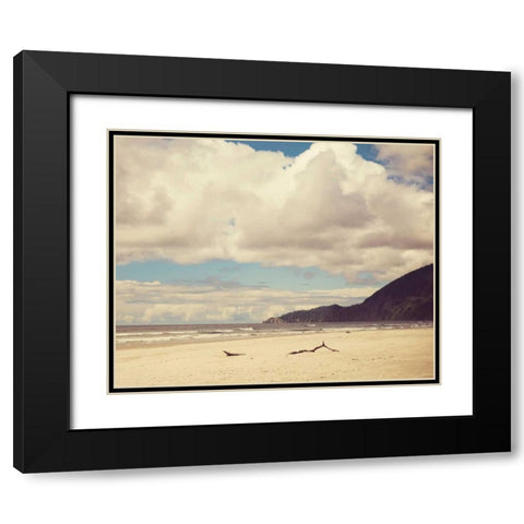 Breathe Easy Black Modern Wood Framed Art Print with Double Matting by Suchocki, Irene
