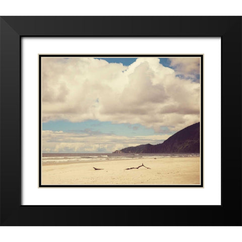 Breathe Easy Black Modern Wood Framed Art Print with Double Matting by Suchocki, Irene