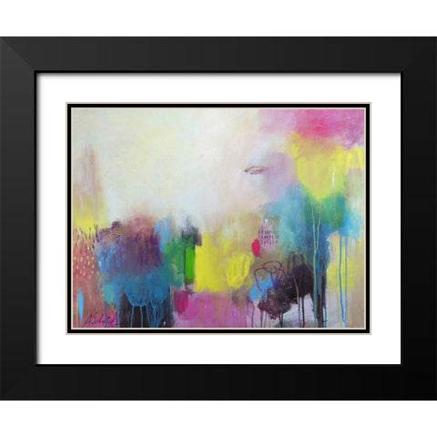 A Day at the Coast 0.4 Black Modern Wood Framed Art Print with Double Matting by Schueler, Anna
