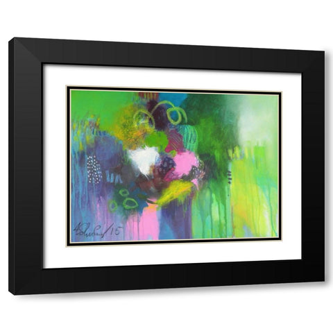 A Day at the Coast 0.6 Black Modern Wood Framed Art Print with Double Matting by Schueler, Anna