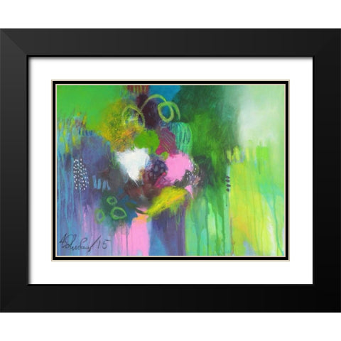 A Day at the Coast 0.6 Black Modern Wood Framed Art Print with Double Matting by Schueler, Anna