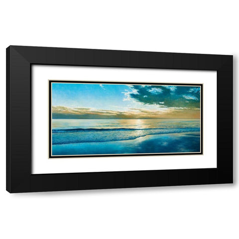Amelia Island Dawn Black Modern Wood Framed Art Print with Double Matting by Sullivan, Kent