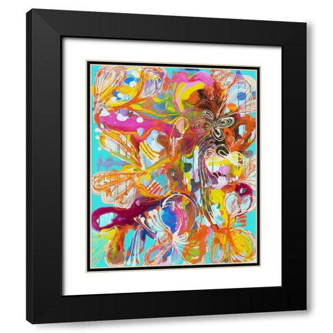 The Gardener Black Modern Wood Framed Art Print with Double Matting by Siegmann, Sofie