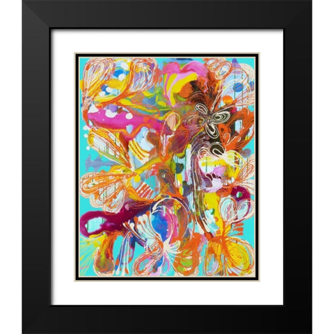 The Gardener Black Modern Wood Framed Art Print with Double Matting by Siegmann, Sofie