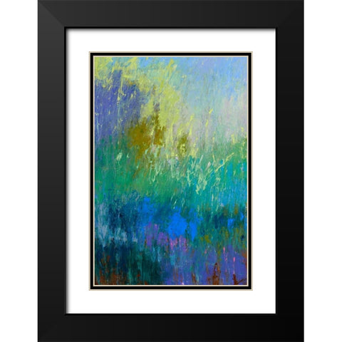 Landscape Within - Left Black Modern Wood Framed Art Print with Double Matting by Schmidt, Jane