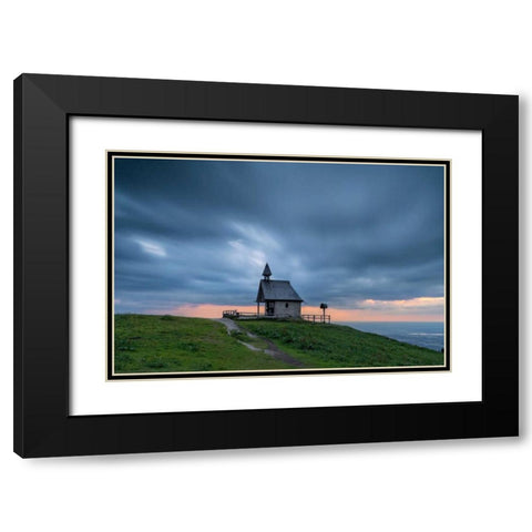 Close To Heaven Black Modern Wood Framed Art Print with Double Matting by Schneidersmann, Anne