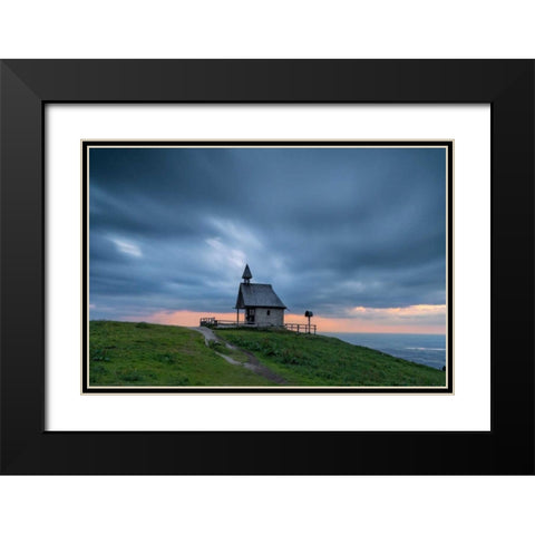 Close To Heaven Black Modern Wood Framed Art Print with Double Matting by Schneidersmann, Anne