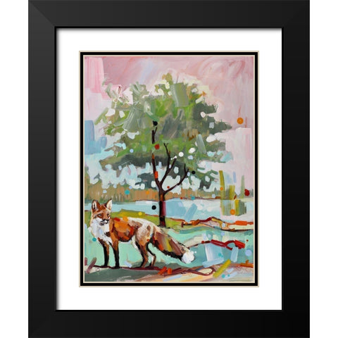 Last Chance Black Modern Wood Framed Art Print with Double Matting by Swanson, Adam