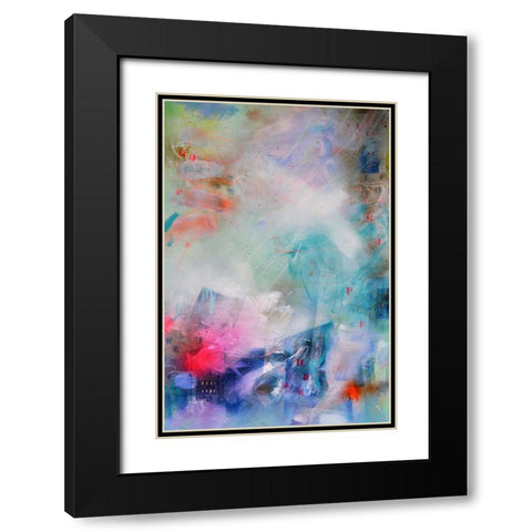 Hope No. 9 Black Modern Wood Framed Art Print with Double Matting by Schubert, Bea Garding