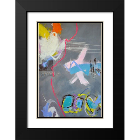 A Dream No. 2 Black Modern Wood Framed Art Print with Double Matting by Schubert, Bea Garding
