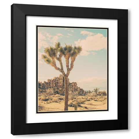 JT Black Modern Wood Framed Art Print with Double Matting by Soffia, Myan