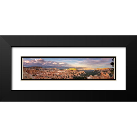 Sunset Storm Clouds Black Modern Wood Framed Art Print with Double Matting by Severn, Shawn/Corinne