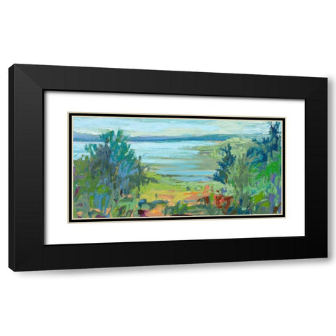 On A Clear Day Black Modern Wood Framed Art Print with Double Matting by Schmidt, Jane