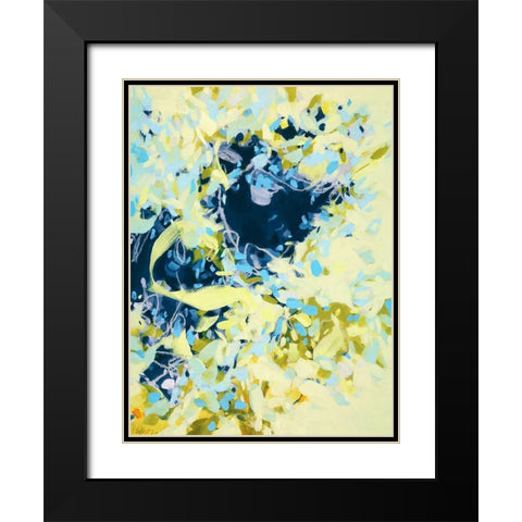 Climbing Black Modern Wood Framed Art Print with Double Matting by Schmitz, Cameron