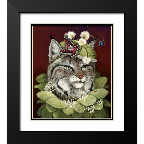 Forest Ruff Black Modern Wood Framed Art Print with Double Matting by Schmitz, Carolyn