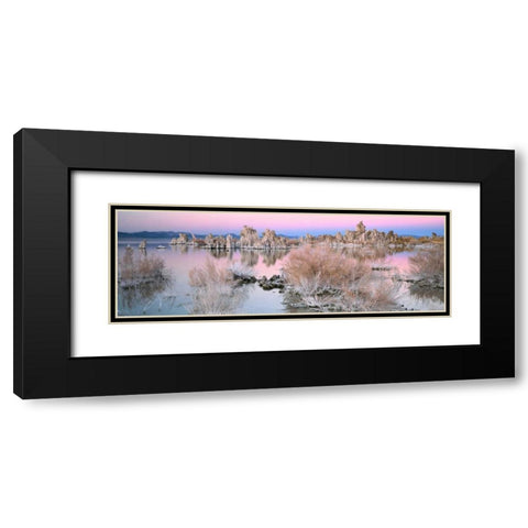 Mono Lake Sunset Black Modern Wood Framed Art Print with Double Matting by Thomas, Alain