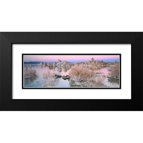 Mono Lake Sunset Black Modern Wood Framed Art Print with Double Matting by Thomas, Alain