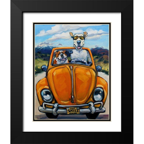Got Skills Will Travel Black Modern Wood Framed Art Print with Double Matting by Townsend, Connie R.