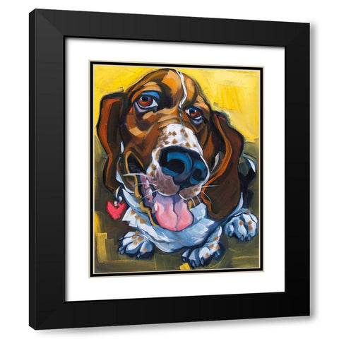 The Art of Persuasion Black Modern Wood Framed Art Print with Double Matting by Townsend, Connie R.