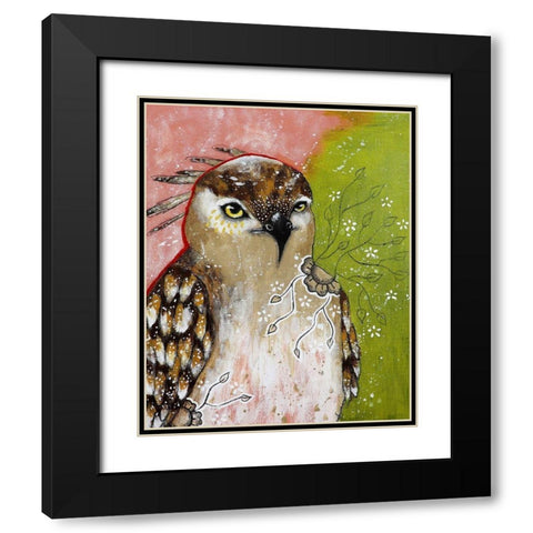 I Am Changed Black Modern Wood Framed Art Print with Double Matting by The Secret Hermit