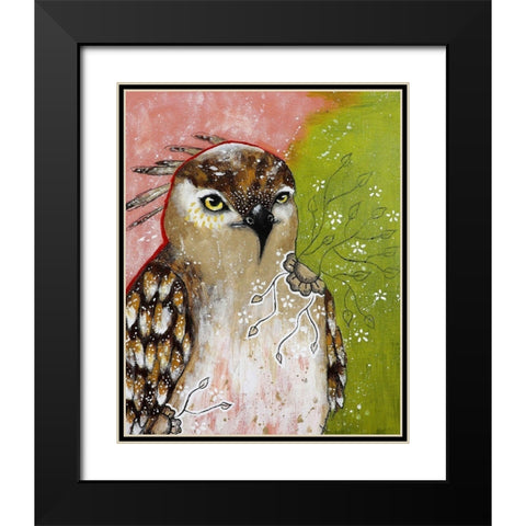 I Am Changed Black Modern Wood Framed Art Print with Double Matting by The Secret Hermit