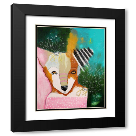 Live to Your Fullest Potential Black Modern Wood Framed Art Print with Double Matting by The Secret Hermit