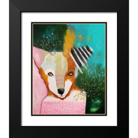 Live to Your Fullest Potential Black Modern Wood Framed Art Print with Double Matting by The Secret Hermit