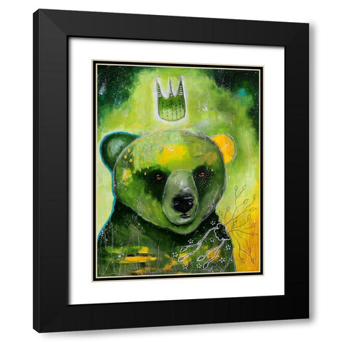 Natures Voice Black Modern Wood Framed Art Print with Double Matting by The Secret Hermit