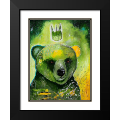 Natures Voice Black Modern Wood Framed Art Print with Double Matting by The Secret Hermit