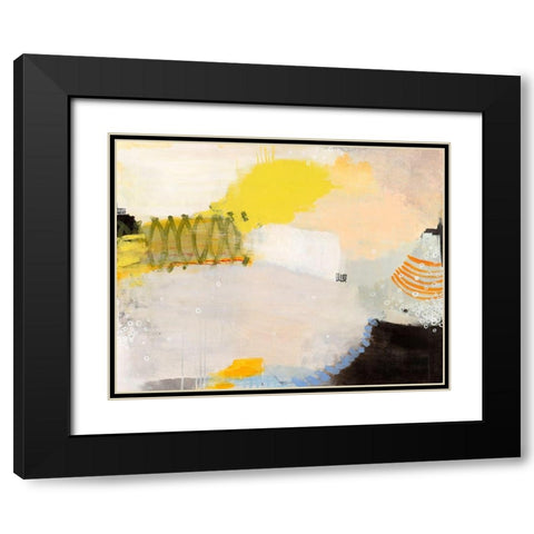 Abnormal Behavior Black Modern Wood Framed Art Print with Double Matting by Tover, Jeffrey