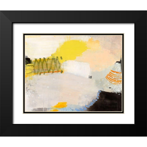 Abnormal Behavior Black Modern Wood Framed Art Print with Double Matting by Tover, Jeffrey