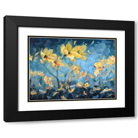 How Dreams Are Made Black Modern Wood Framed Art Print with Double Matting by Van Hart, Holly